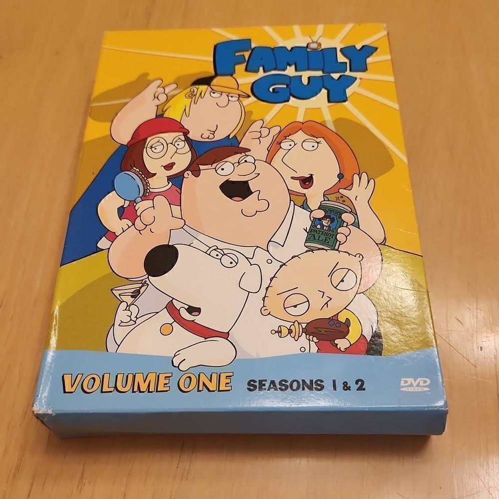 Family Guy Volume one Season 1 & 2 dvds